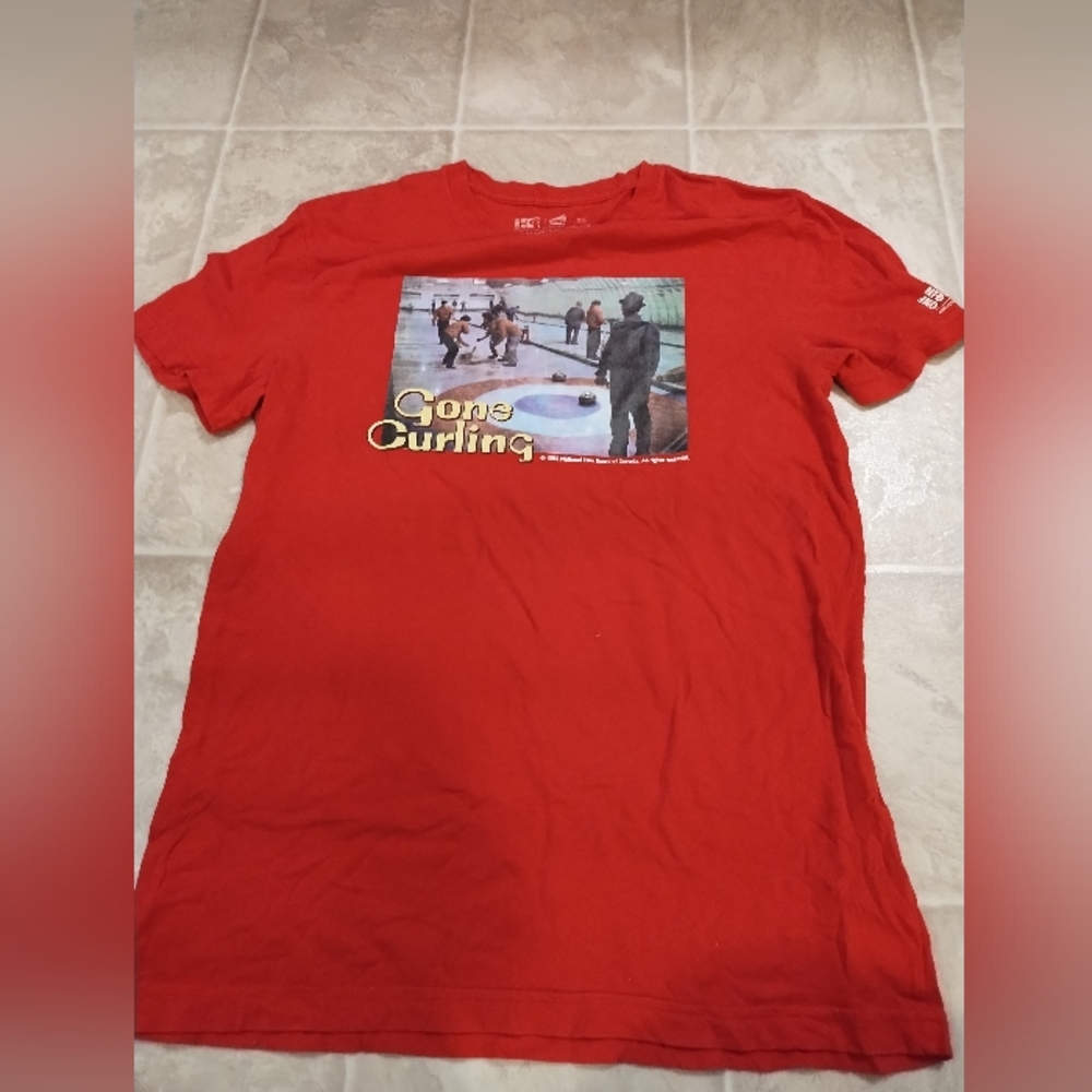 Gone curling t-shirt